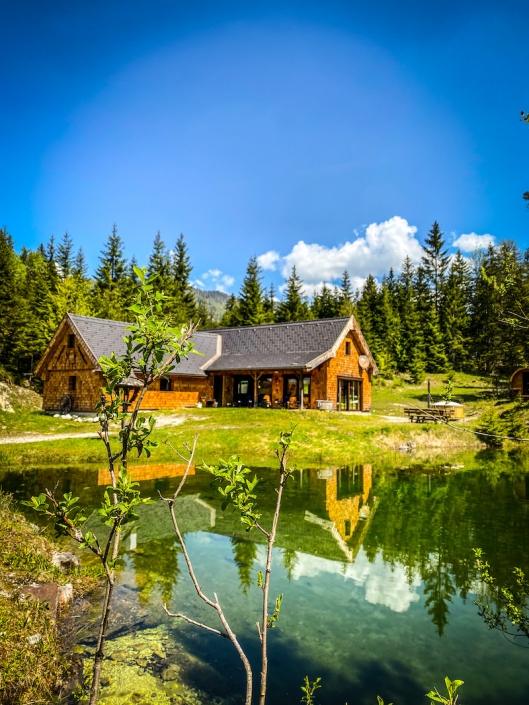 Chalet Wildalpen Vorderansicht